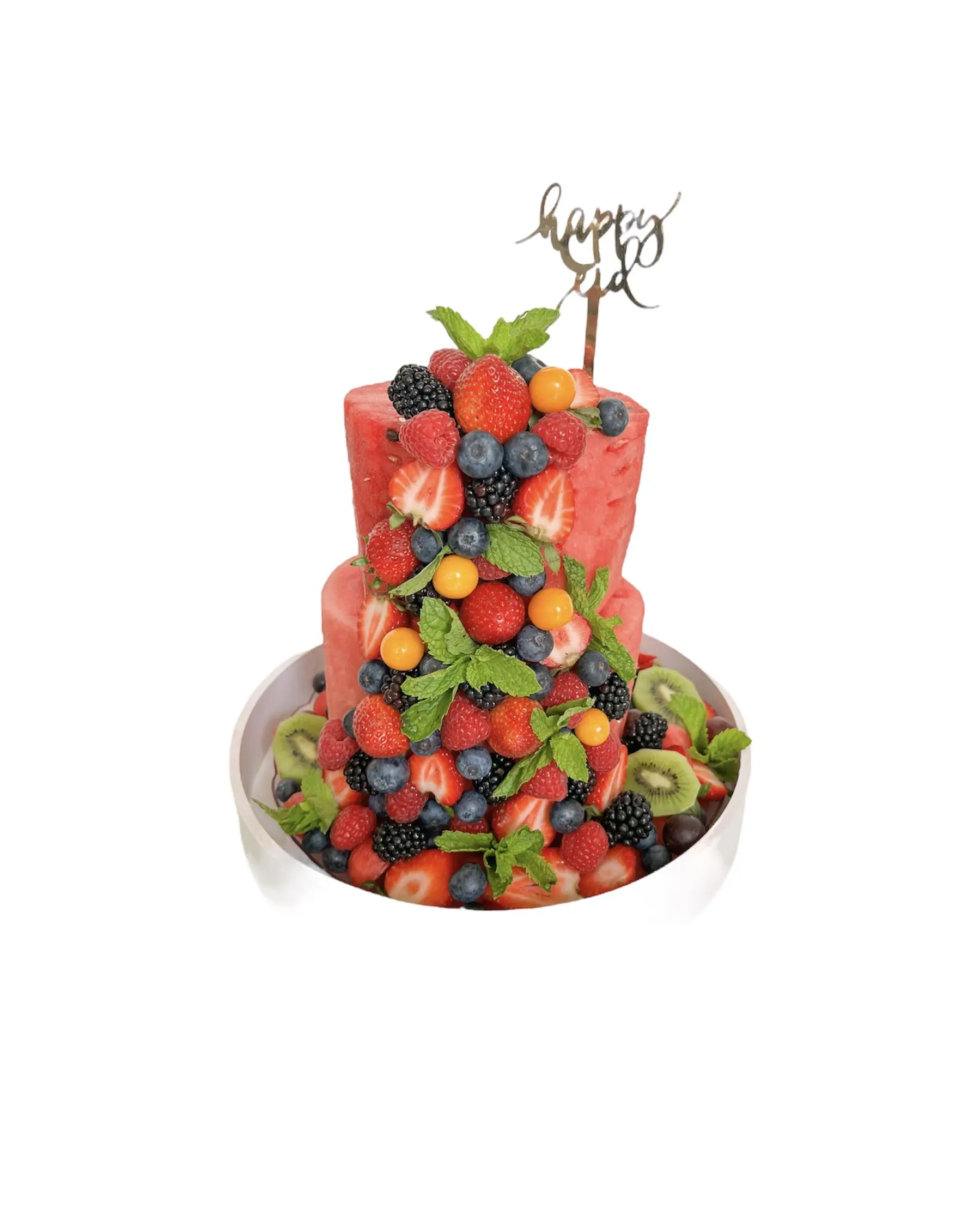 2 Layer Watermelon Cake 1Pc